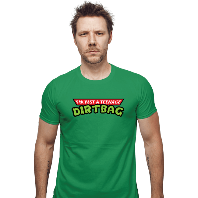 Secret_Shirts Fitted Shirts, Mens / Small / Irish Green Teenage Dirtbag