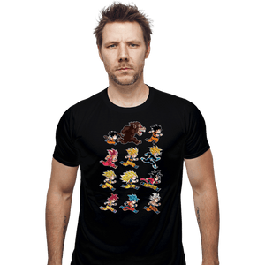 Secret_Shirts Fitted Shirts, Mens / Small / Black Evolutions Of King Monkey
