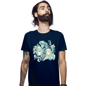 Shirts Fitted Shirts, Mens / Small / Navy Protect The Future