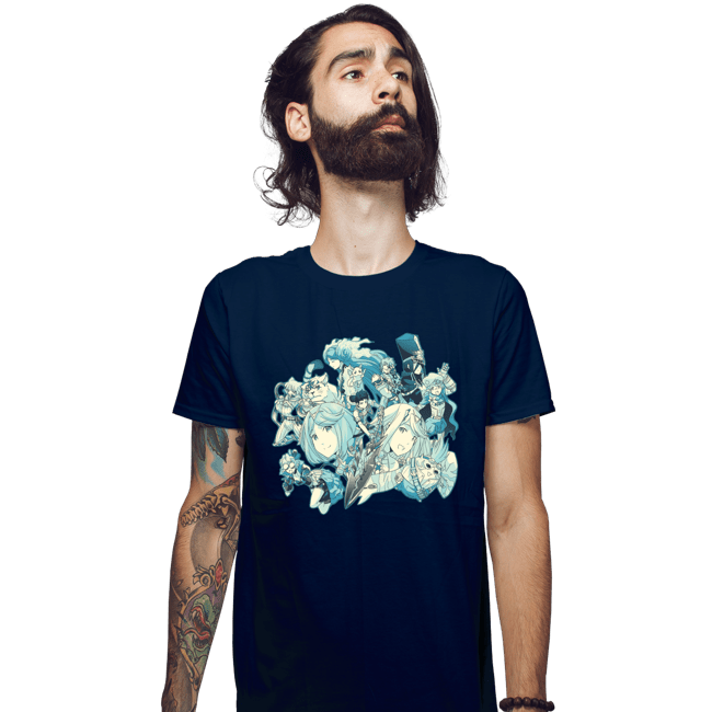 Shirts Fitted Shirts, Mens / Small / Navy Protect The Future
