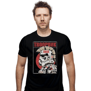 Shirts Fitted Shirts, Mens / Small / Black Troopunk