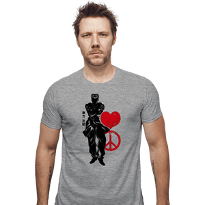 Shirts Fitted Shirts, Mens / Small / Sports Grey Crimson Josuke