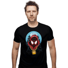 Load image into Gallery viewer, Shirts Fitted Shirts, Mens / Small / Black Spider Chain
