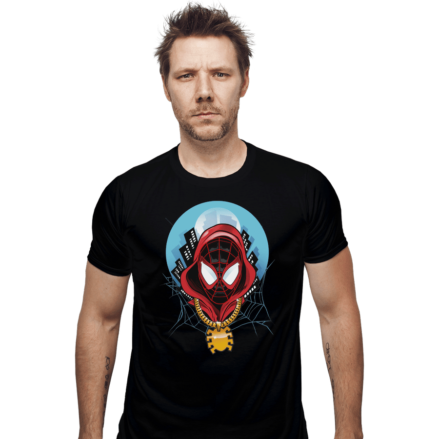 Shirts Fitted Shirts, Mens / Small / Black Spider Chain