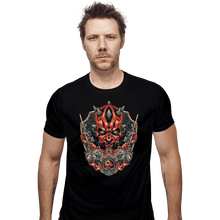 Load image into Gallery viewer, Shirts Fitted Shirts, Mens / Small / Black Emblem Of Rage
