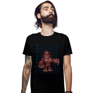 Shirts Fitted Shirts, Mens / Small / Black Tiny Kong