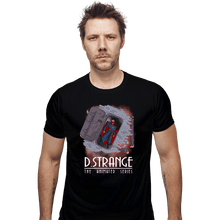 Load image into Gallery viewer, Daily_Deal_Shirts Fitted Shirts, Mens / Small / Black Strange The Animated Series
