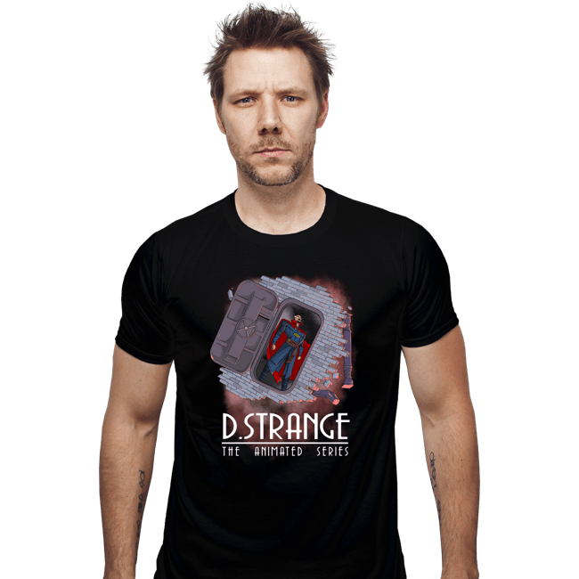 Daily_Deal_Shirts Fitted Shirts, Mens / Small / Black Strange The Animated Series