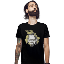Load image into Gallery viewer, Shirts Fitted Shirts, Mens / Small / Black The Dude Abides
