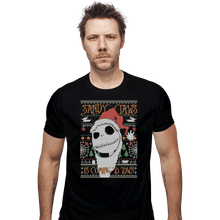 Load image into Gallery viewer, Shirts Fitted Shirts, Mens / Small / Black Sandy Claws
