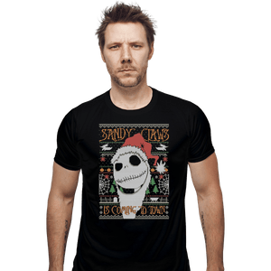 Shirts Fitted Shirts, Mens / Small / Black Sandy Claws