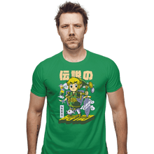 Load image into Gallery viewer, Daily_Deal_Shirts Fitted Shirts, Mens / Small / Irish Green Lil&#39; Legend
