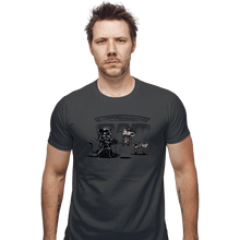 Load image into Gallery viewer, Secret_Shirts Fitted Shirts, Mens / Small / Charcoal Cat Vader
