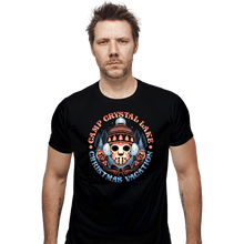 Load image into Gallery viewer, Secret_Shirts Fitted Shirts, Mens / Small / Black Camp Christmas

