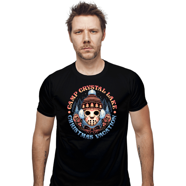 Secret_Shirts Fitted Shirts, Mens / Small / Black Camp Christmas