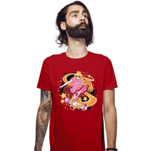 Load image into Gallery viewer, Shirts Fitted Shirts, Mens / Small / Red Pro Skater Princess
