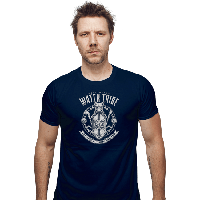 Shirts Fitted Shirts, Mens / Small / Navy Water Is Benevolent