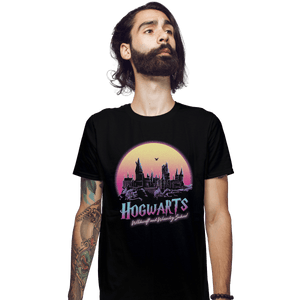 Shirts Fitted Shirts, Mens / Small / Black Old School Of Magic