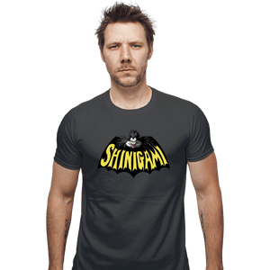 Shirts Fitted Shirts, Mens / Small / Charcoal Bat Shinigami