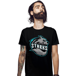Shirts Fitted Shirts, Mens / Small / Black Winterfell Starks