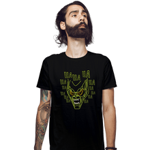 Load image into Gallery viewer, Shirts Fitted Shirts, Mens / Small / Black Neon Green Goblin

