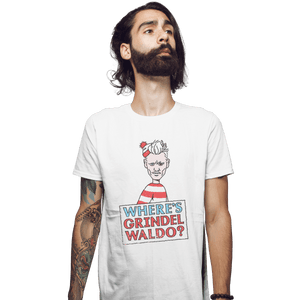 Shirts Fitted Shirts, Mens / Small / White Where's Grindelwaldo