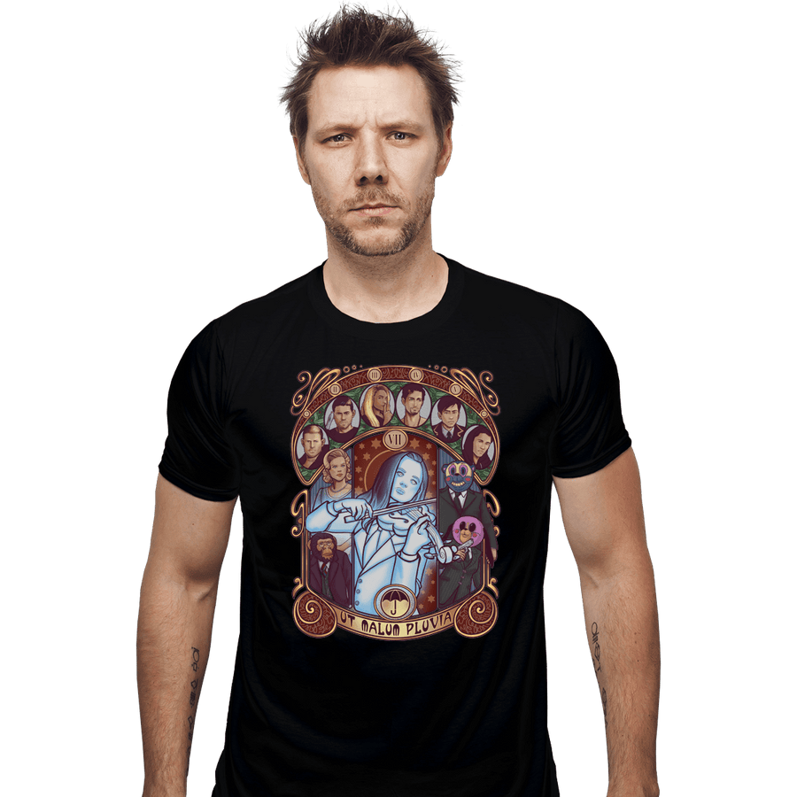 Shirts Fitted Shirts, Mens / Small / Black Umbrella Nouveau