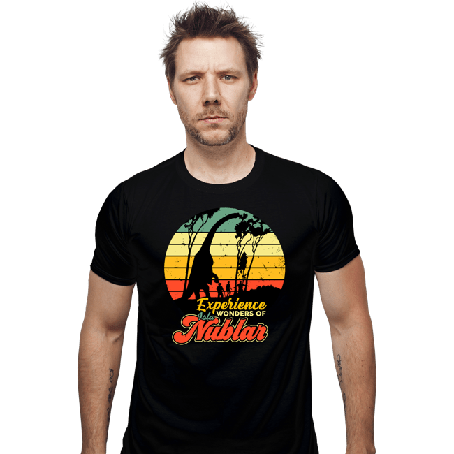 Daily_Deal_Shirts Fitted Shirts, Mens / Small / Black Wonder Island