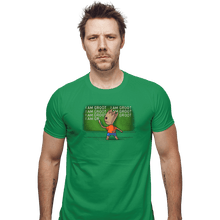 Load image into Gallery viewer, Shirts Fitted Shirts, Mens / Small / Irish Green Groot&#39;s Detention
