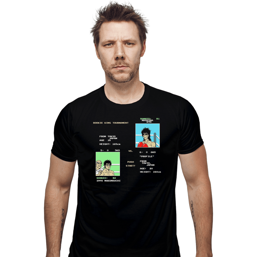 Shirts Fitted Shirts, Mens / Small / Black Gazelle Punch Out