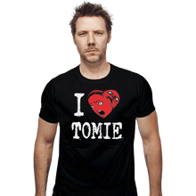 Load image into Gallery viewer, Shirts Fitted Shirts, Mens / Small / Black Tomie

