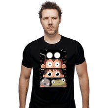 Load image into Gallery viewer, Daily_Deal_Shirts Fitted Shirts, Mens / Small / Black OTGW Eyes
