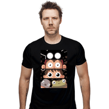Load image into Gallery viewer, Daily_Deal_Shirts Fitted Shirts, Mens / Small / Black OTGW Eyes
