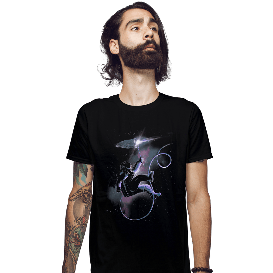 Shirts Fitted Shirts, Mens / Small / Black Catching Stars