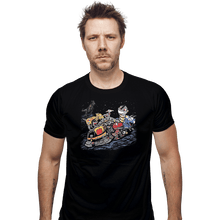 Load image into Gallery viewer, Shirts Fitted Shirts, Mens / Small / Black Zords Before Time
