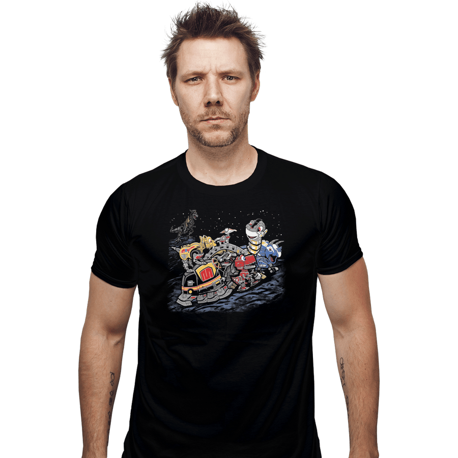 Shirts Fitted Shirts, Mens / Small / Black Zords Before Time