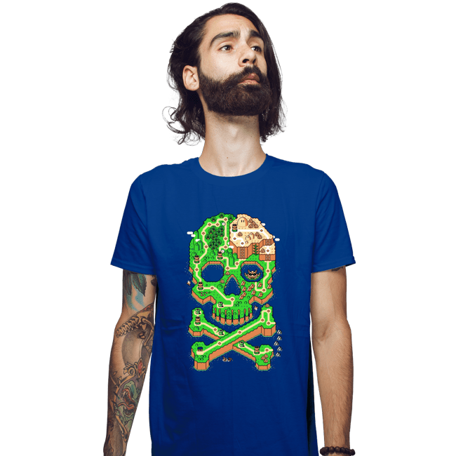 Secret_Shirts Fitted Shirts, Mens / Small / Royal Blue The Jolly Plumber