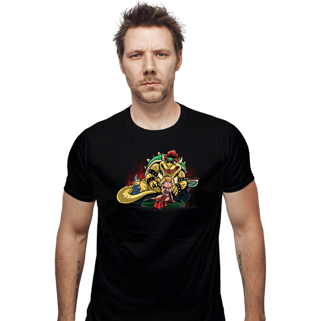 Daily_Deal_Shirts Fitted Shirts, Mens / Small / Black Bowser the Hutt