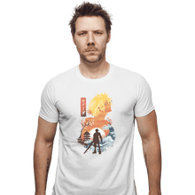 Load image into Gallery viewer, Shirts Fitted Shirts, Mens / Small / White Ukiyo Tidus
