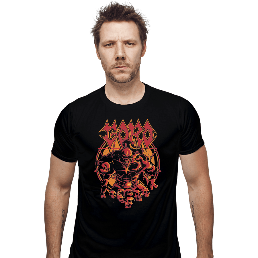 Shirts Fitted Shirts, Mens / Small / Black The Four Armed Shokan