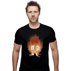 Shirts Fitted Shirts, Mens / Small / Black Midnight Calcifer