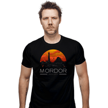 Load image into Gallery viewer, Shirts Fitted Shirts, Mens / Small / Black Middle Earth
