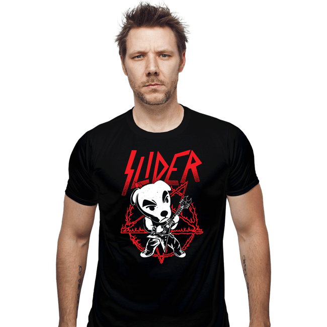 Secret_Shirts Fitted Shirts, Mens / Small / Black KK Slider King