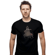Load image into Gallery viewer, Shirts Fitted Shirts, Mens / Small / Black Susuwatari Hole
