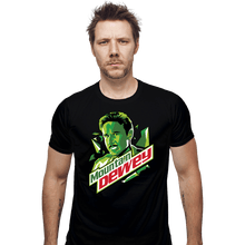 Load image into Gallery viewer, Secret_Shirts Fitted Shirts, Mens / Small / Black Mountain Dewey!
