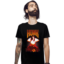 Load image into Gallery viewer, Shirts Fitted Shirts, Mens / Small / Black Honk
