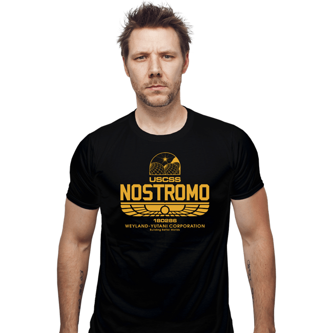 Secret_Shirts Fitted Shirts, Mens / Small / Black Nostromo