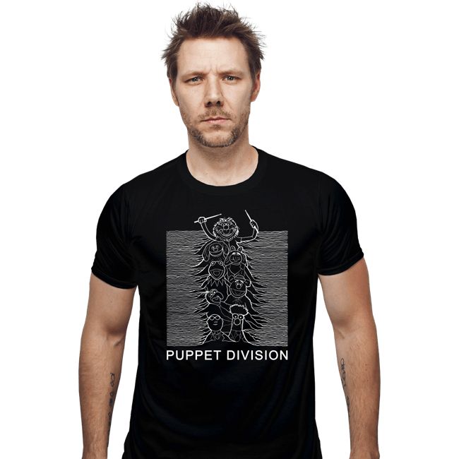 Daily_Deal_Shirts Fitted Shirts, Mens / Small / Black Puppet Division