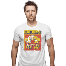 Load image into Gallery viewer, Shirts Fitted Shirts, Mens / Small / White Happy Land
