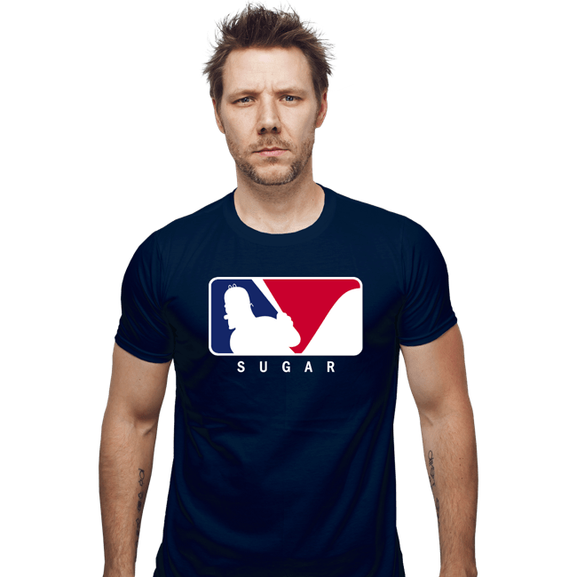 Secret_Shirts Fitted Shirts, Mens / Small / Navy Sugar League
